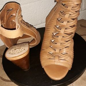 Vince Camuto Wooden Wedged Heels